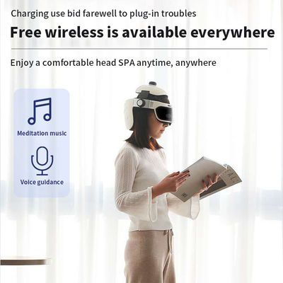 Ultimate Comfort Hotel-Friendly Head Massager with Hot Compress and USB Power Source