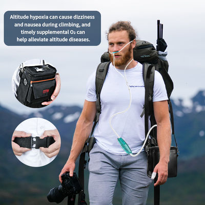 Mini Rechargeable O2 Portable Continuous Conveyo Compact Portable Oxygen Concentrator