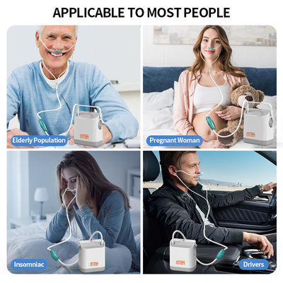 Mini Rechargeable O2 Portable Continuous Conveyo Compact Portable Oxygen Concentrator